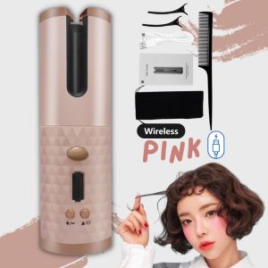✅SG Ready Stocks✅✅2026 NEW✅ JOMO Premium Quality Auto Wireless Portable Ceramic Hair Curler USB Hair Straightener