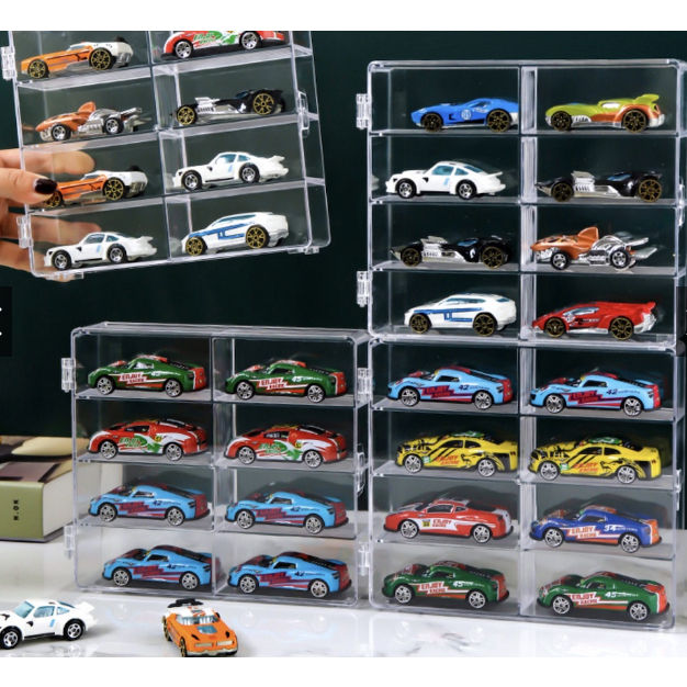 %5BHanoi%20toys%5D%20Framework/Shelf/1:64%20Model%20Car%20Display%20Box%20(with%20Dustproof%20Mica%20Cover)%20consists%20of%208%20units,%20used%20for%20hot%20wheels/Minigt/Omica%20-%20Image%204