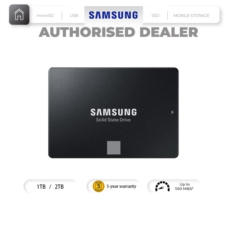 Samsung 870 EVO 1TB 2TB SSD 2.5-Inch SATAIII 6GB/s V-NAND Internal SSD ...