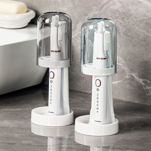 Toothbrush Holder Bathroom Dustproof Toothbrush Holder with Cup Quickly Dry Bracket for Family Organizers Supplies Toothpaste Mouthwash Cup Toothbrush & Accessories Holder