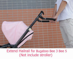 Baby stroller accessories Extend Handle Hailrail For babyzen YoYo 2 and Bugaboo Bee 6 Bee 5