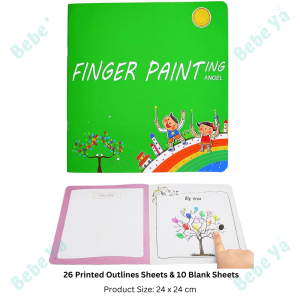 Washable Finger Paint Pad - DIY Craft Colour Ink Pad Art Hand Print Stamp Painting Drawing Rubber Stamp 手指画颜料
