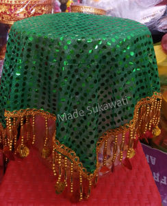 Kain variasi untuk tatakan Dulang wanci kayu bali