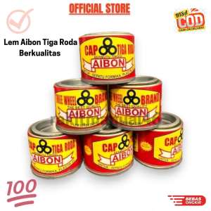 Lem Aibon Kaleng 35 Gr Lem Kuning Serbaguna Furniture Karet Termurah Berkualitas