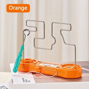 Dont Buzz Electric Bump Maze Game Kids Shock Touch Game Science Experiment Puzzle Parent Child Interactive Game Toys Education Gift