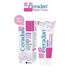 [Bundle of 4] Ceradan® Diaper Cream (50g) (Protect & Prevent Diaper Rash| With Zinc Oxide Octenidine & 3:1:1 Ceramide)