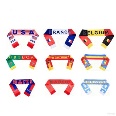 L95 2026 FIFA World Cup football fans scarf 135x14cm Brazil Spain Argentina Portugal France L
