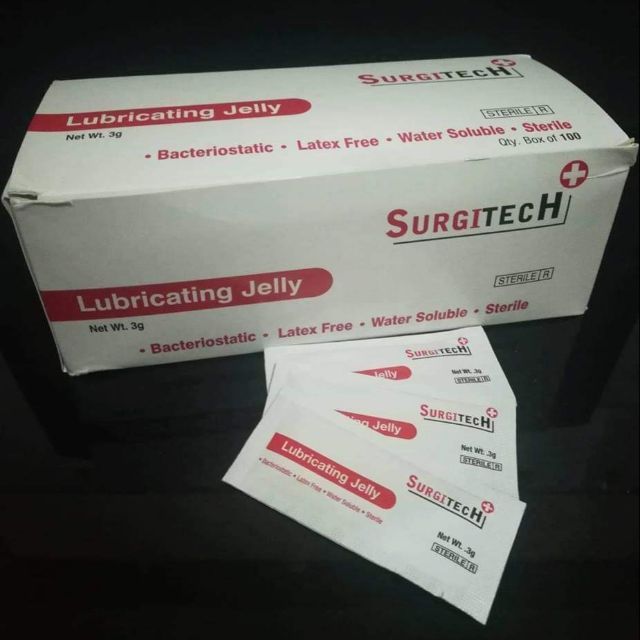 Lubricating Lubricants Jelly 3g (100pcs 1Box) Surgitech Lazada PH