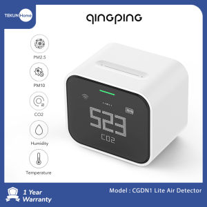 Qingping CGDN1 Lite Air Detector CO2 PM2.5 PM10 Temperature Humidity Monitor With Mijia APP Apple HomeKit