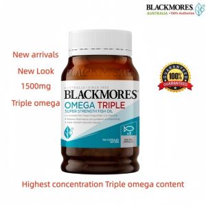 Blackmores Triple Strength Fish Oil - Halal KKM 150 Capsules