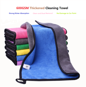 Thickened Double Sided Cleaning Towel High Absorbent All Purpose Cleaning Cloth for Car Furniture Pet