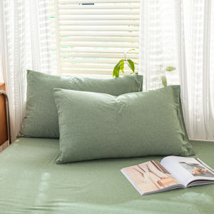 CHT ปลอกหมอน  สีพื้น ปลอกหมอนโพลีเอสเตอร์นุ่ม ขนาด 48 X 74 ซม อย่าจางหายไป มีสีต่างๆให้เลือก COD