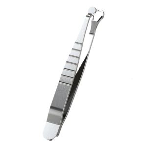 Corrosion Resistant Nasal Hair Clippers Stainless Steel Hair Removal Rounded Edged Safety Handheld Manual Operation