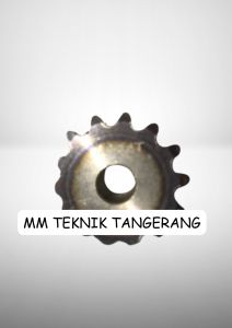 Sprocket RS 25 x 14 T Gear Rantai Single Gir gigi Z 14T RS25 -1 25Z14 25X14T 25-1 tipe B