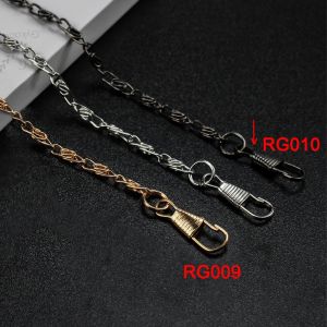 Accesories Tas Rantai & Gaitan RG010 NEKEL HITAM (120 cm - TERMASUK PENGAIT) Tas Wanita (IMPORT)