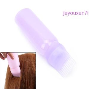 juyouxun7i ขวดย้อมผม170มล. หวีจ่ายย้อมผมสำหรับร้านเสริมสวย