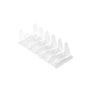 OURTOUR Acrylic Cosmetic Stand Multi-Function High-clear Eyeshadow Palette Organizer Blush Powder Storage Tray