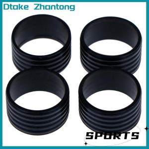 Dtake 4pcs Tennis Racket Rubber Ring Grip Stretchable Stretchy Handle Rubber Ring
