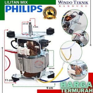 DINAMO BLENDER PHILIP HR 2115/ 2116/ 2061/ 2071 | MOTOR BLENDER PHILIPS | DINAMO MOTOR BLENDER PHILIP - WINDO