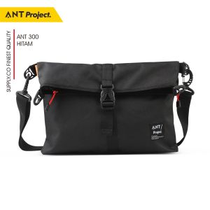 Rev store - Tas Selempang Messenger Pria Premium - Slingbag Tas Bahu Tote Bag ANT300 - Shoulder Bag Sekolah Kuliah Kerja - Slingbag Muat Laptop 13Inch