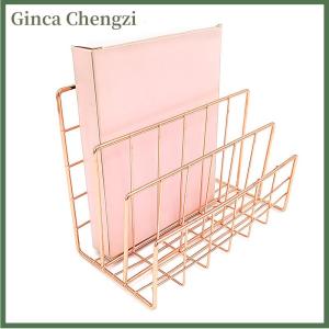 Ginca Ins tối giản sắt máy tính để bàn lưu trữ giá tổ chức bảng tổ chức giá tài liệu cuốn sách giá bàn đa chức năng lưu trữ giá