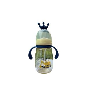 Training Cup 300ML Botol Air Minum Bayi 2IN1 dengan Sedotan dan Dot BPA FREE / Training Gelas Anak Balita Lucu Portable Anti Tumpah PH C921