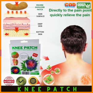 ORIGINAL and EFFECTIVE Healing Knee Patch for Body Shoulder Muscle Pain Relief Patch Reliever Arthritis Plaster Patch Pad Sticker Relaxation Herbal Plaster Miracle Knee Patch Sakit sa TUHOD LIKOD PAA at IBA PA Salonpas and Knee Plaster 10pcs