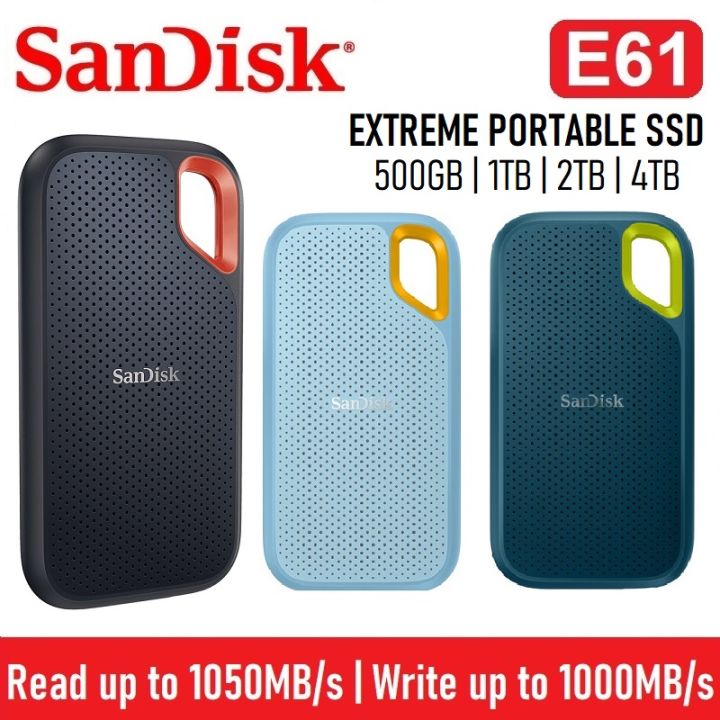 kwmobile Festplattenhülle für Sandisk E61 SSD (not for E81), Silikon