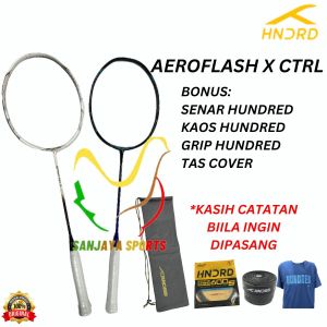 RAKET BADMINTON HUNDRED AEROFLASH X CTRL AERO FLASH X CTRL