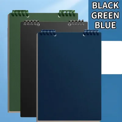 A5/B5/A4 Binder Notebook Flip Up Loose-Leaf Refillable Spiral Notebook Coil Notebook 60sheets