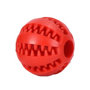 LYMEDIA Interactive Dog Toy Ball Tooth Cleaning Bite-resistant Chew Ball Fun Treat Feeder Pet Food Feeder