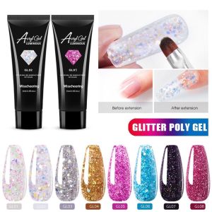 Poly Gel โพลีเจล Aciyl gel 15ml. โทนกากเพชร