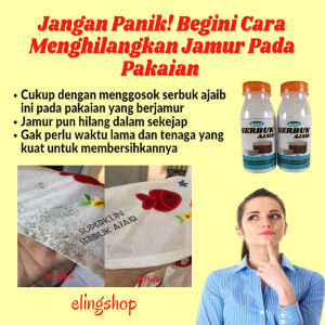 Serbuk Ajaib Serbaguna Penghilang Noda Jamur Baju