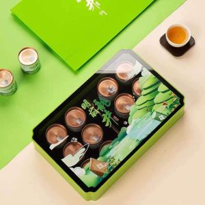 ( Set quà tặng ) Trà Long Tỉnh ( 120g trà giúp an thần  vị thanh  thơm )