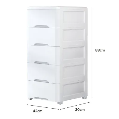(JIJI.SG) KATRI Storage Cabinet / DRAWERS CABINET / Storage / Organiser / Furniture / Box / Plastic Storage Box