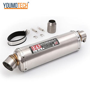 Motorcycle Exhaust System Muffler Pipe Escape Modified Muffler Canister Tail PIPE End pipe Universal For ADV350 srk 400  Lambretta X300 kymco like 125 Vespa GTS 300 SYM CRUISYM 300 BMW G310GS/G310R/G310RR Scooter etc