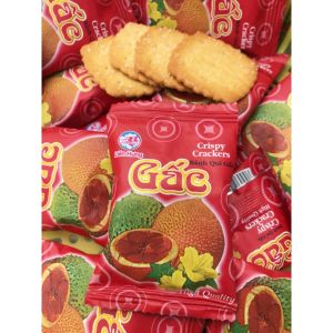 1kg Bánh Quy Gấc - Thơm Ngon - đồ ăn vặt ngon