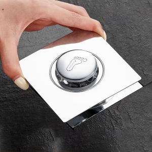 ฐานท่อระบายน้ำชั้น ตัวกรอง ที่นั่งท่อระบายน้ำชั้น ดับกลิ่นและไล่แมลง ติดตั้งง่าย ฝาปิดแบบปิดสนิท