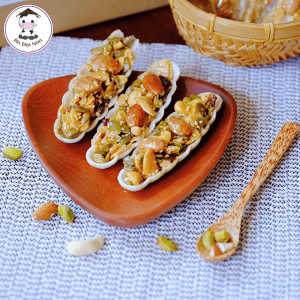 Bánh Thuyền Mix Hạt Dinh Dưỡng 200G Bò Đội Nón