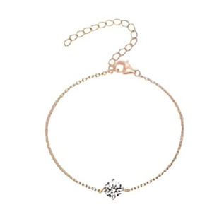 Women Simple Trendy Zircon Rhinestone Choker Necklace Shine Diamond Silver Chain Jewelry Accessories Gift
