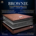 SOLOMON ที่นอนสปริงHybrid หนา10นิ้ว รุ่นBrownie. 