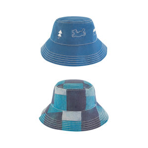 I know 2025 Summer New Style Boys Reversible Sun Protection Bucket Hat - Cool Breathable and Fashionable for Kids
