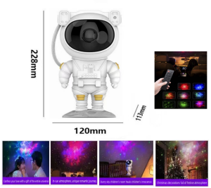 ชุดโคมไฟ Led โปรเจ็กเตอร์นักบินอวกาศ โคมไฟดวงดาว ไฟแต่งห้อง โคมไฟกลางคืน