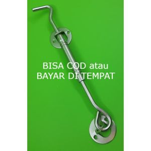 HAK ANGIN BULAT TEBAL 11MM KEEGAN KG-006(WINDOWS HOOK) / PENAHAN JENDELA
