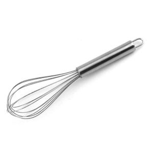 SHIRUI 8/10/12 Inch Egg Whisk Stainless Steel Manual Balloon Whisks Practical Egg Beater Egg Mixing Kitchen