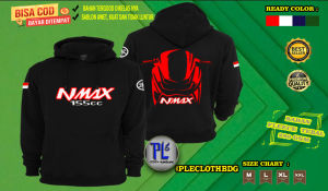 SWEATER BAGUS JAKET PRIA HOODIE MOTOR YAMAHA NMAX 155CC PLECLOTHBDG