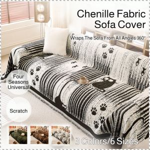 ผ้าคลุมโซฟา กันลื่น สวยงาม โซฟาป้องกัน สี่ฤดูกาลที่หนาขึ้น ทนต่อการสึกหรอ ครอบครัว