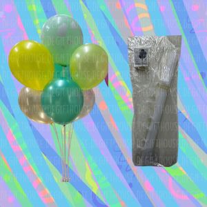 Happy Birthday Balloon Stand For Party Decoration Birthday Party Wedding READY STOCK 7PCS Adhesive Balloon Stand