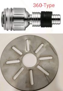 Washing Machine Drain Hose Connector and [Drain Cover (Custom-made)] OD130