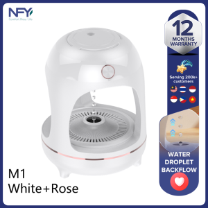 เครื่องพ่นไอน้ำหยดเครื่องทำความชื้นสำหรับบ้านเทคโนโลยีต้านแรงโน้มถ่วงหยดน้ำสีดำสุดสร้างสรรค์ใหม่2023